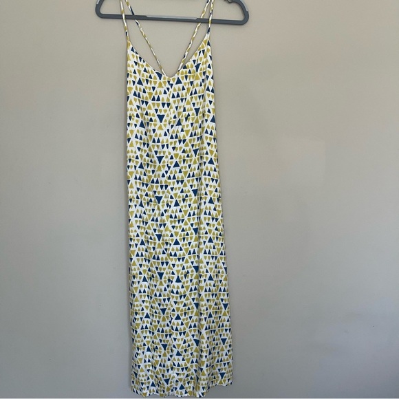Emerson Fry India Collection Front Seam Sundress XS/S Triangle Blocked Print NWT - Picture 1 of 7